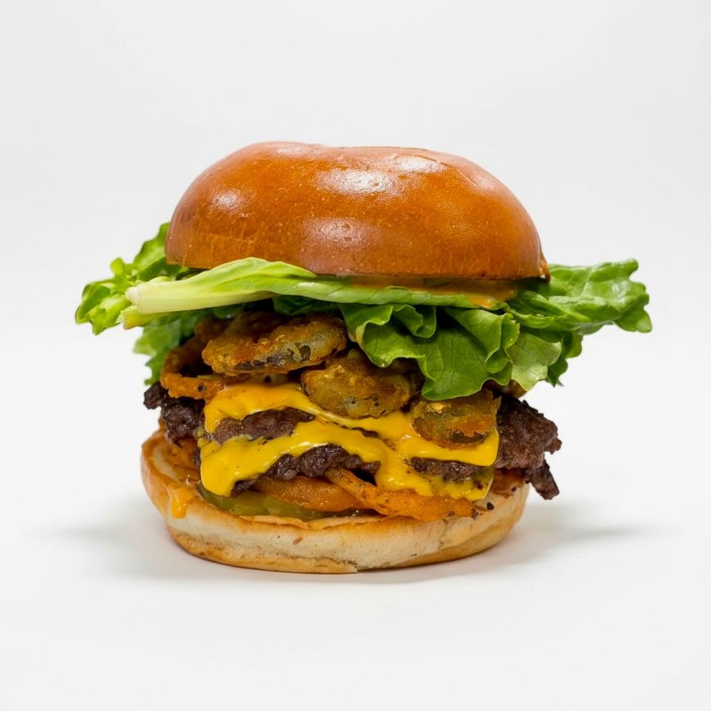 Jalapeno Crunch Burger.