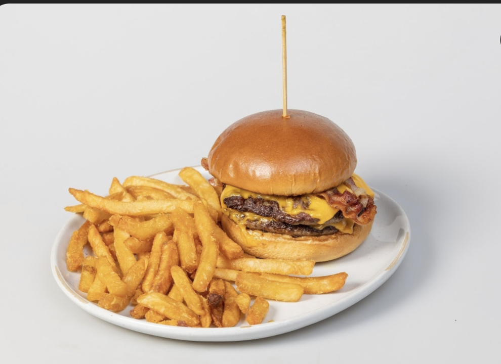 Double Cheese Burger.