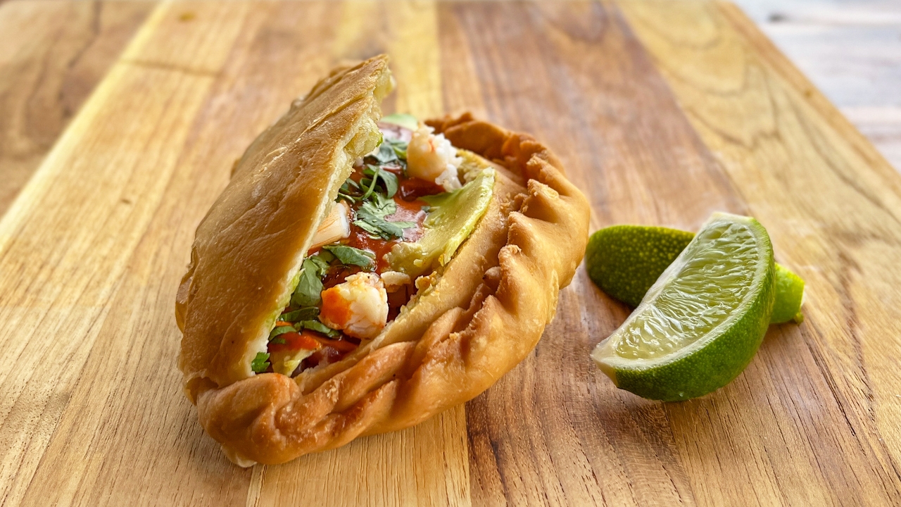 Shrimp Empanada.