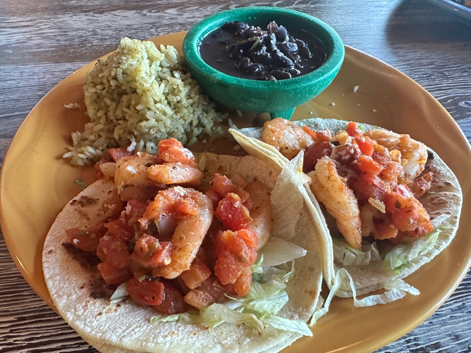 Shrimp Tacos.