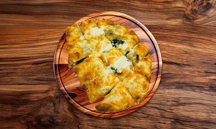 Mediterranean Veggie Calzone.