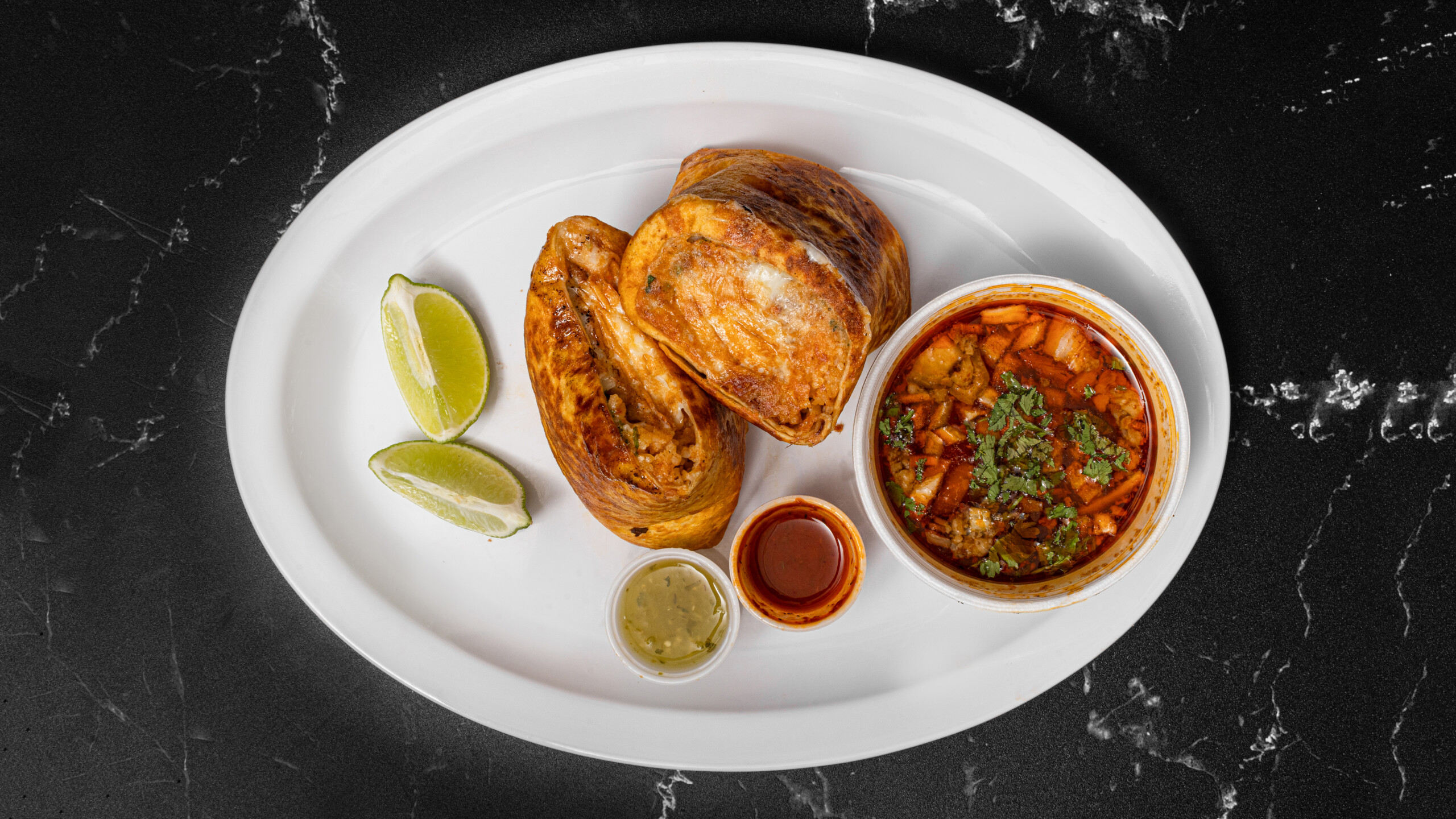 El Primo Special Birria-Licious Burrito.