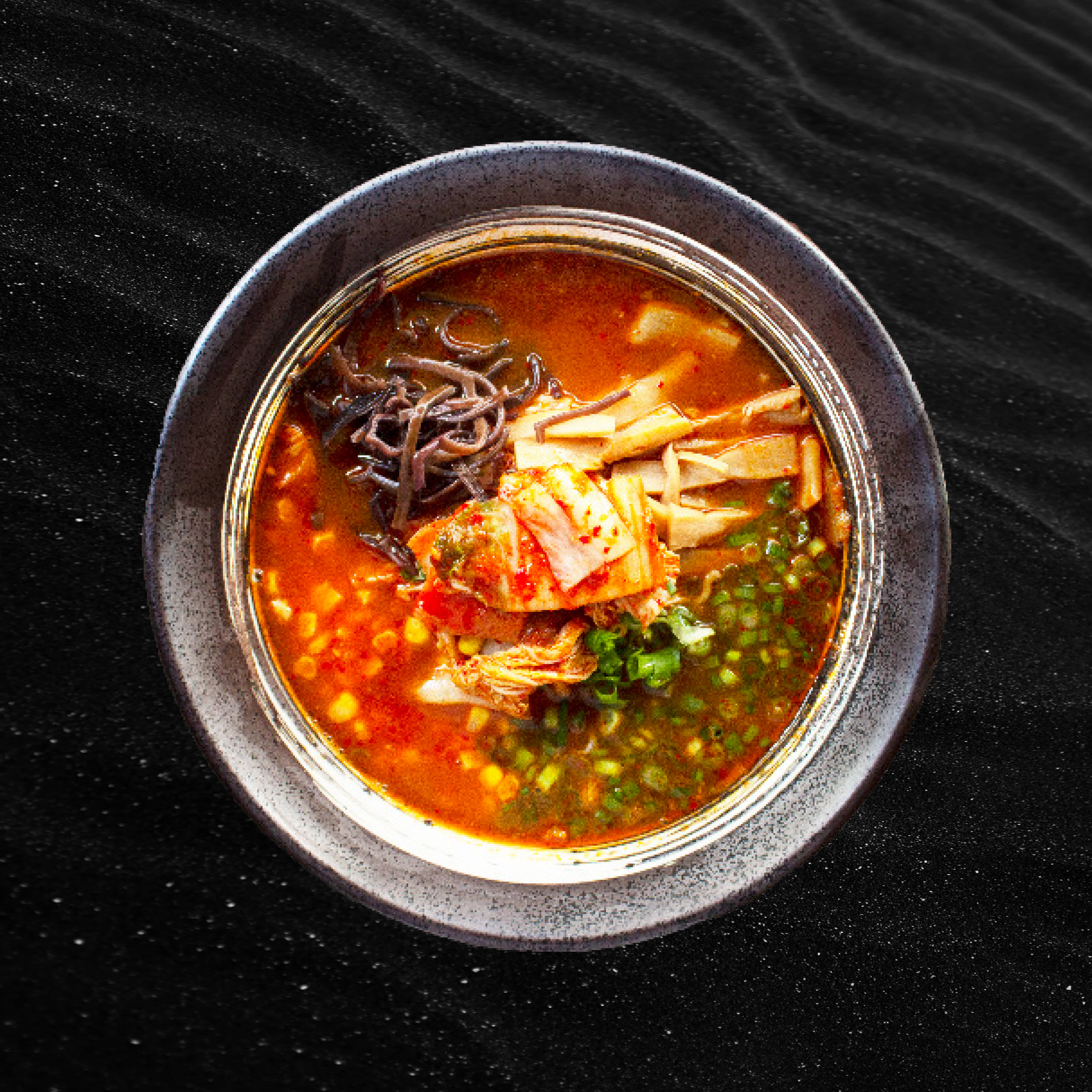 Spicy Kimchi Ramen.