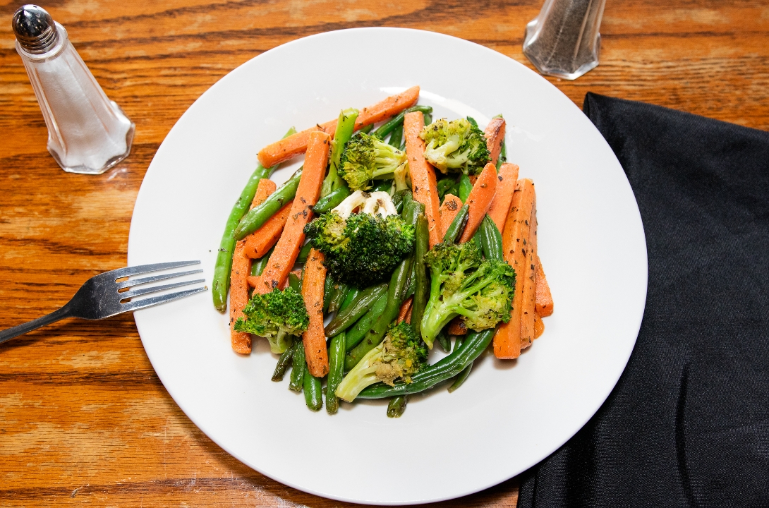 Seasoned Mix Vegetables.