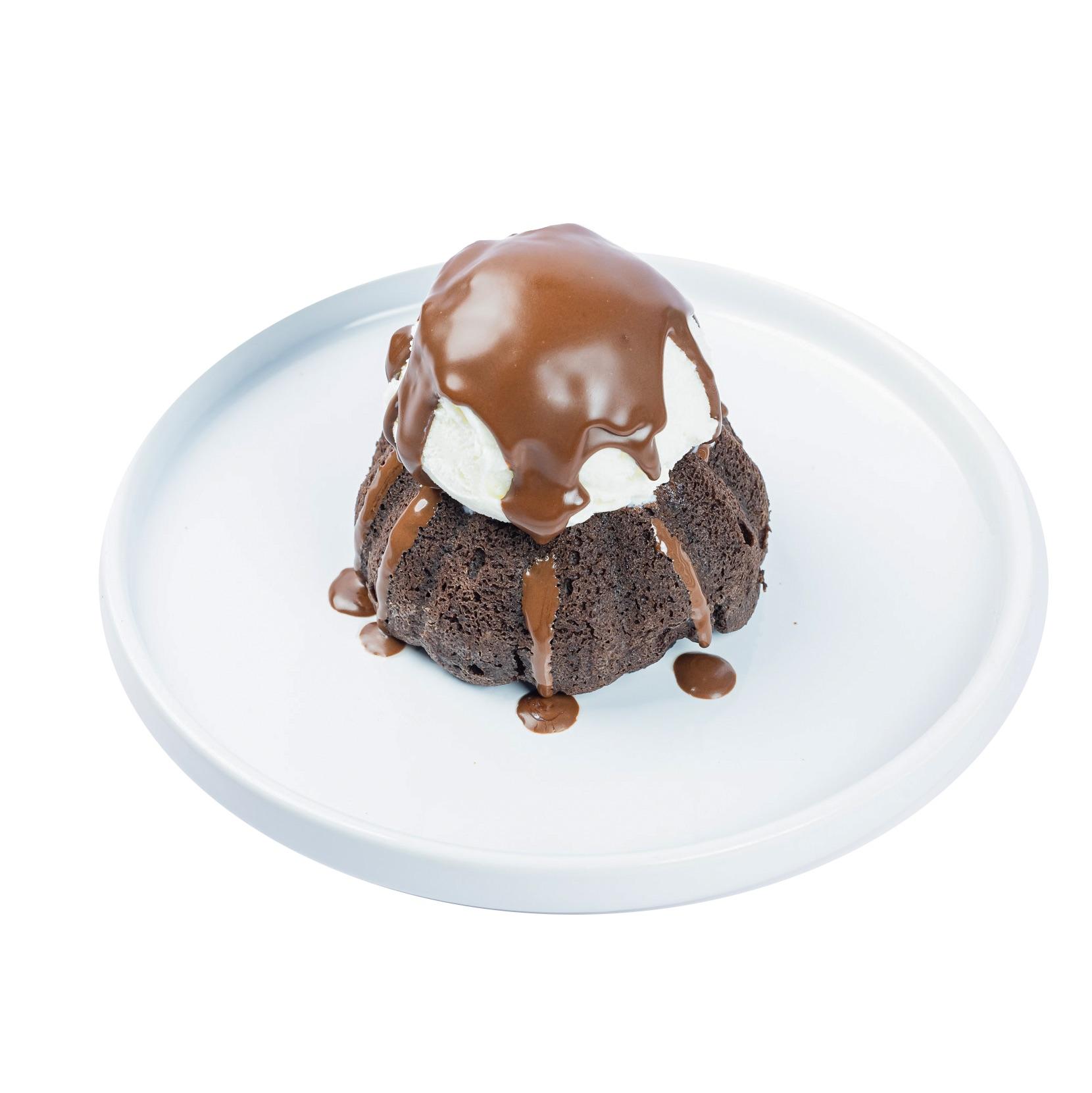 Chocolate Volcano.