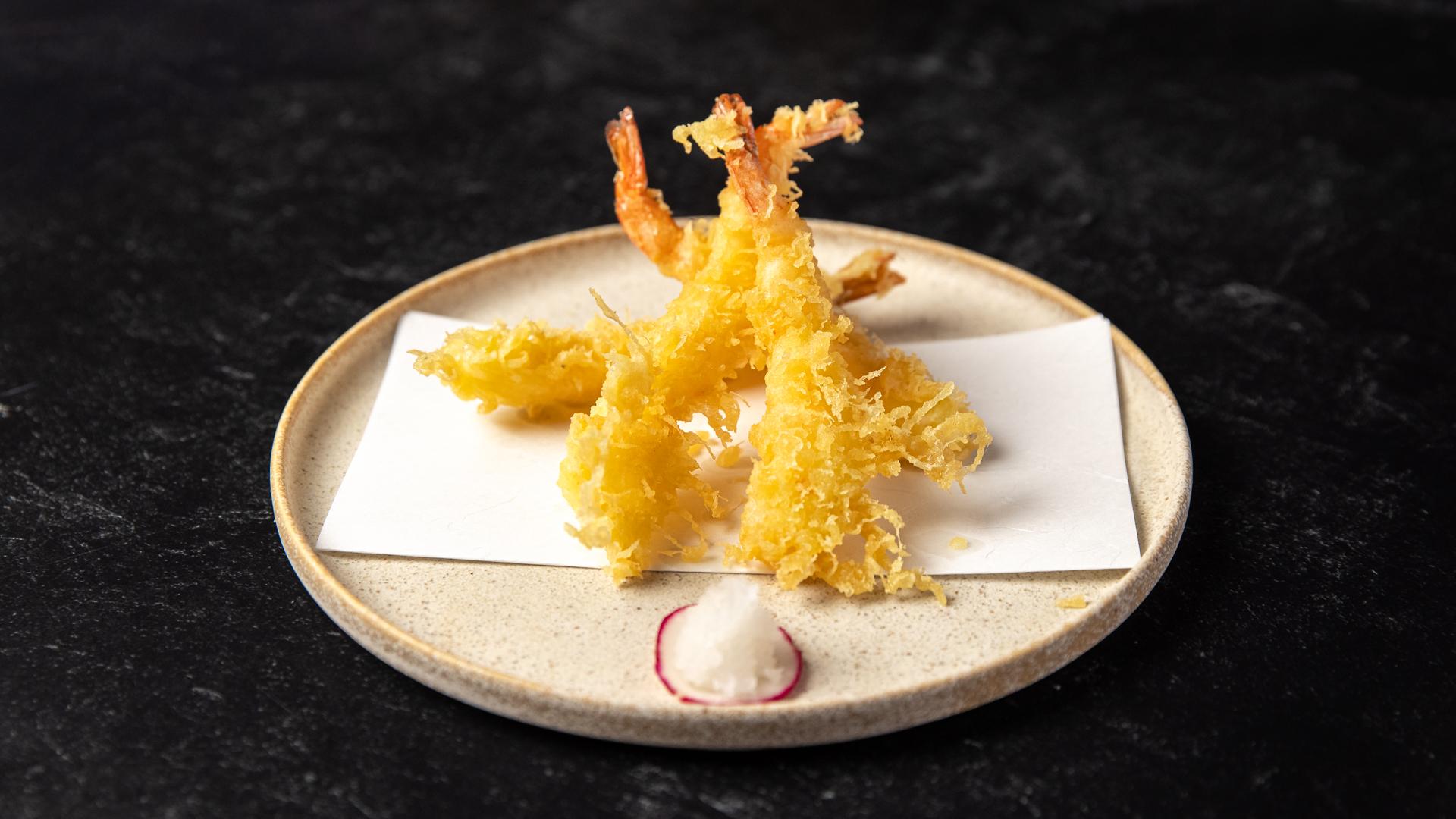 Shrimp Tempura Appetizer.