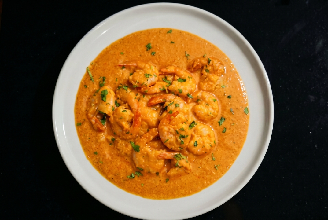 Shrimp Pasanda.