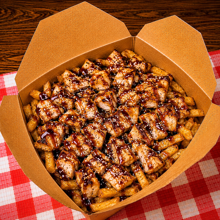 Teriyaki Grilled Chicken Fries Bowl.