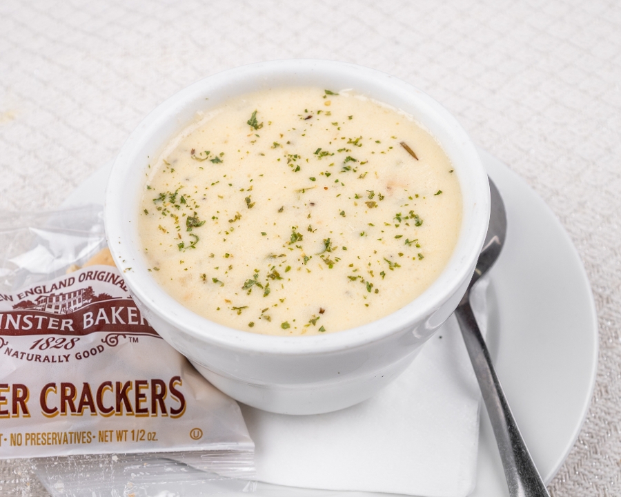 Clam Chowder Cup.