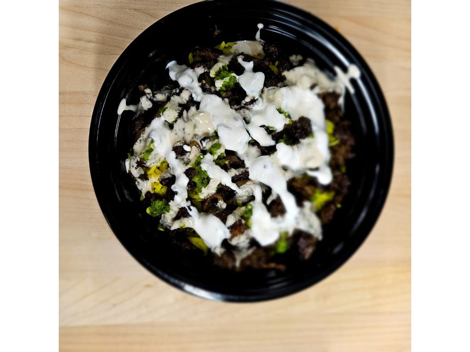 Beef Shawarma Plate.