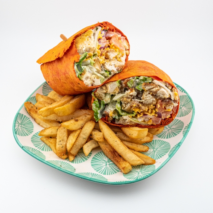 Chicken Caesar Wrap.