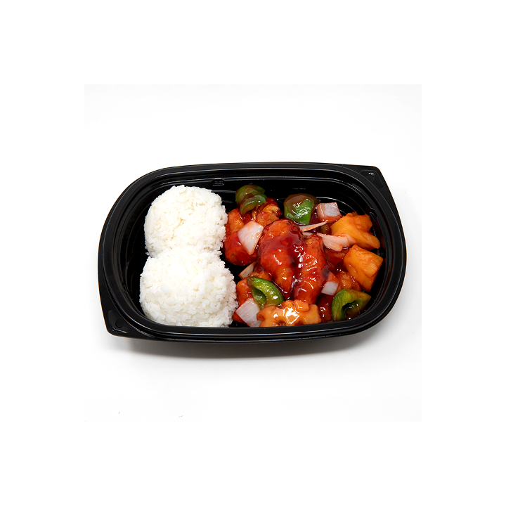 Sweet and Sour Chicken.
