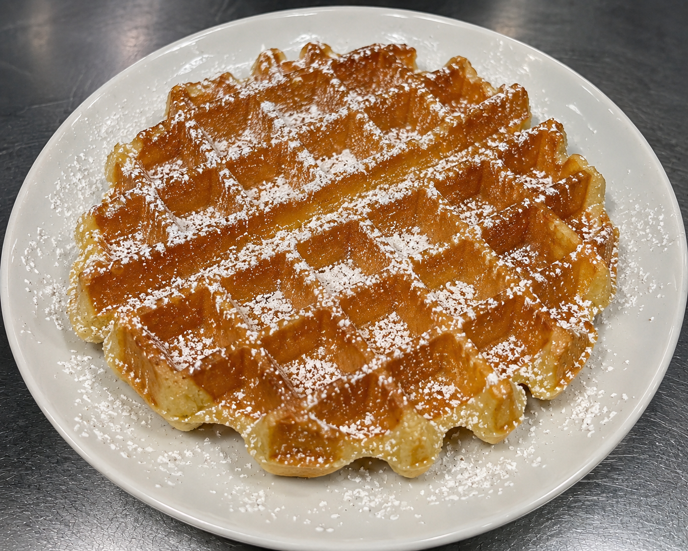 Belgian Waffle / وافل بلجيكي.