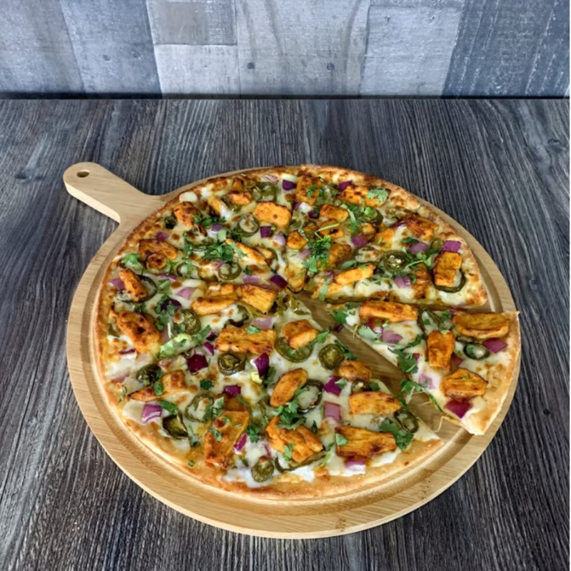 GF Achari Chicken Pizzatwist.