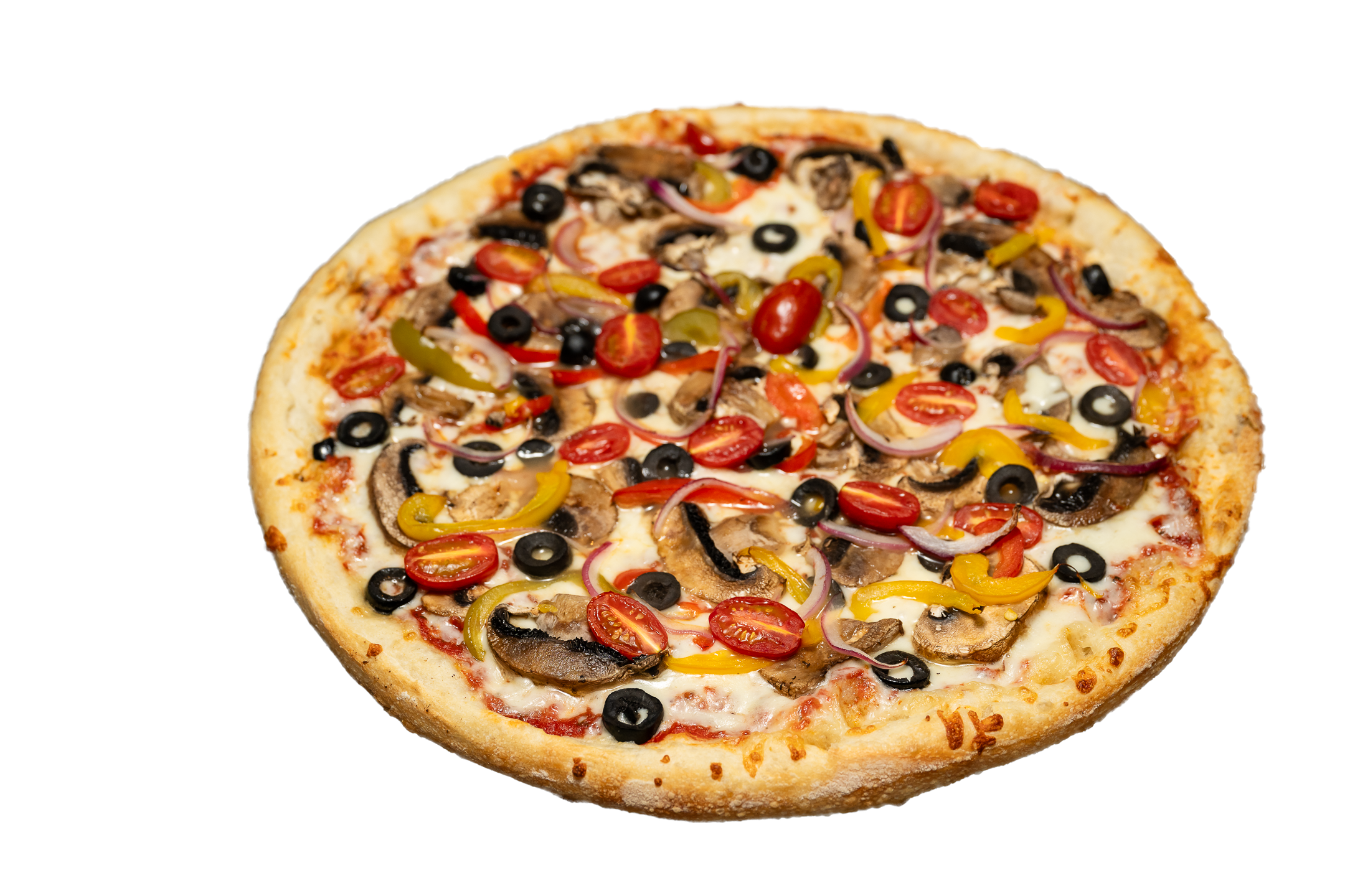 M Vegetable Pizza.