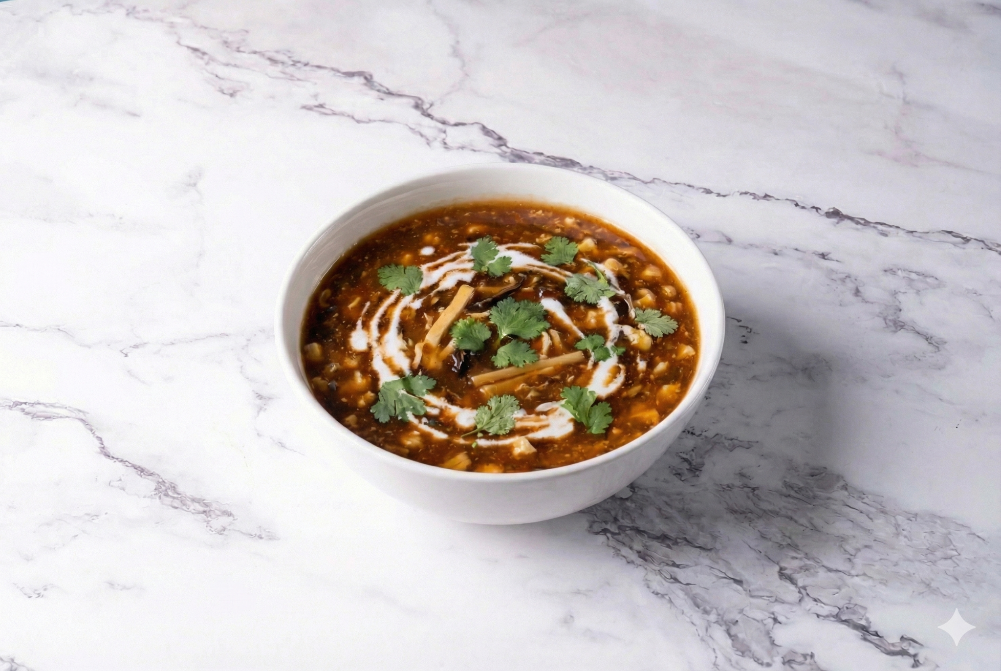 Hot & Sour Soup.
