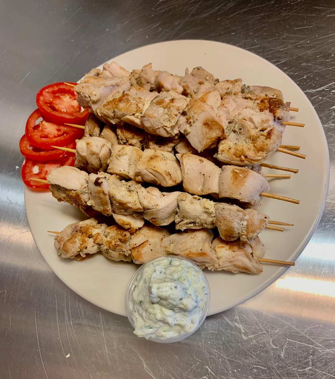 Chicken Kabob Sticks.