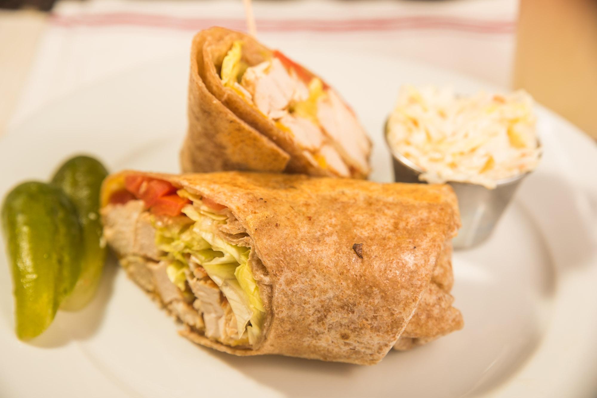Grilled Chicken Wrap.