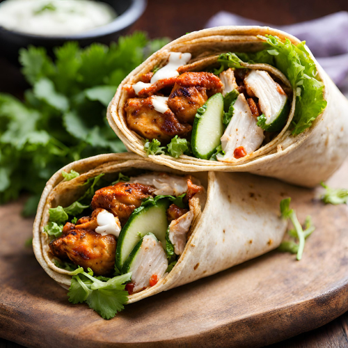 Tandoori Hot Wrap (Chicken).