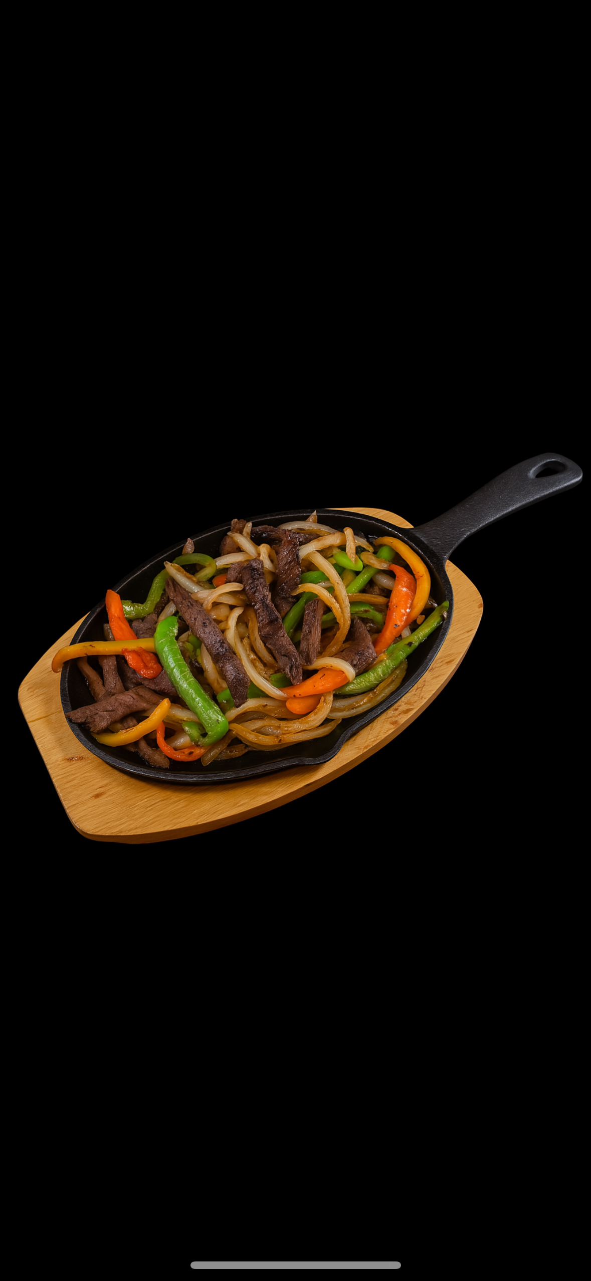 Steak Fajitas.
