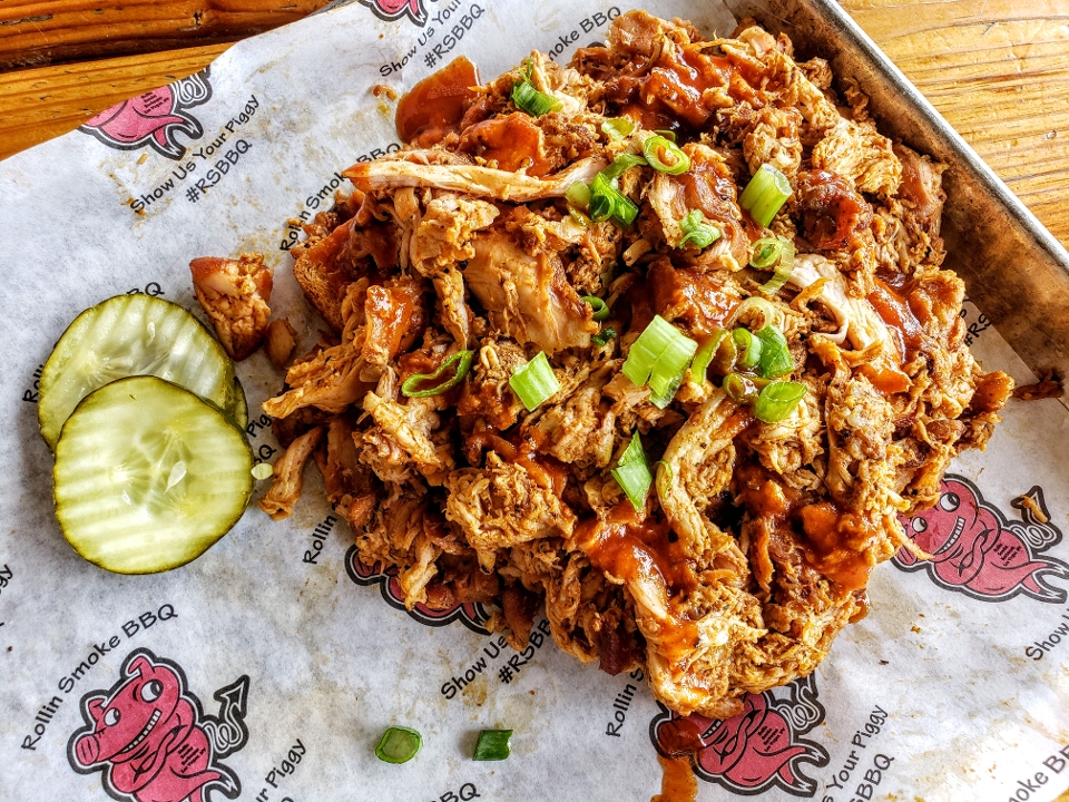 1 Lb Pulled Chicken.