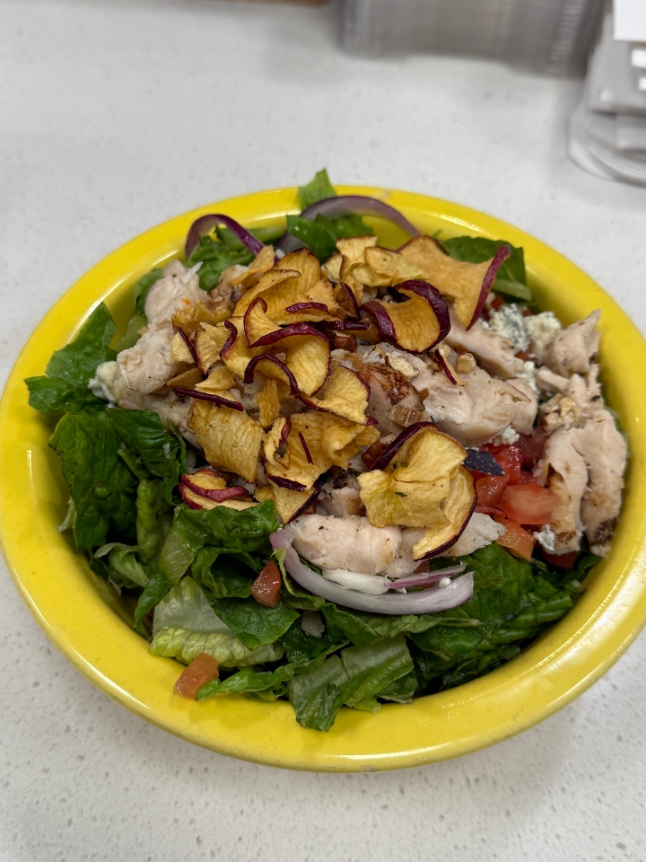 Small Fuji Apple Chicken Salad.
