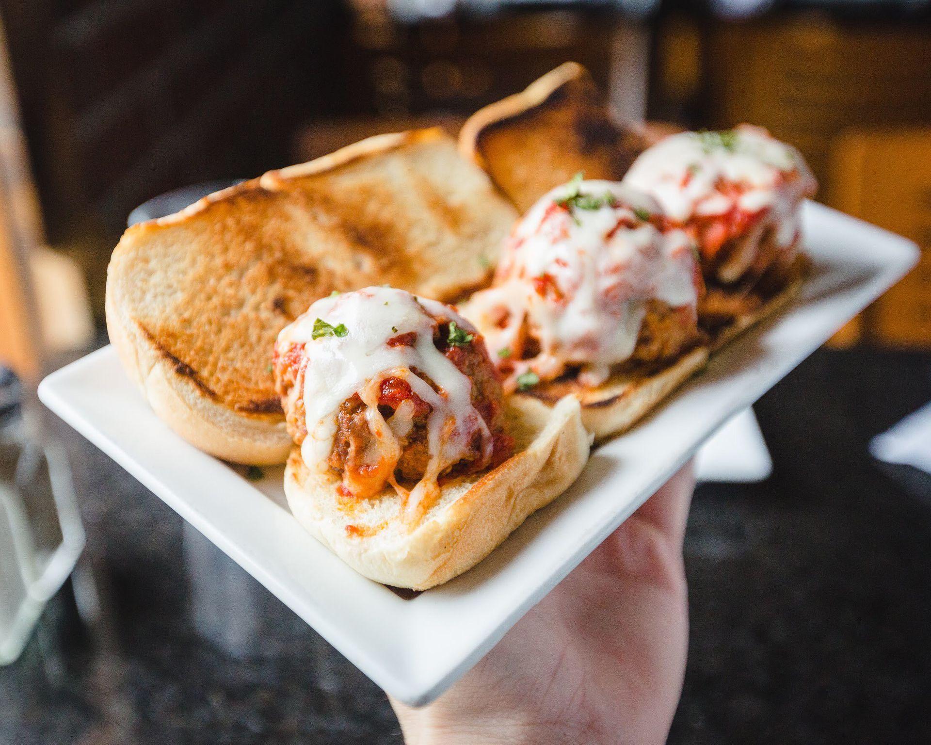 Meatball Sliders.