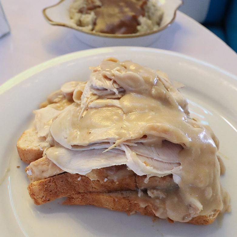 .Hot Open Turkey.