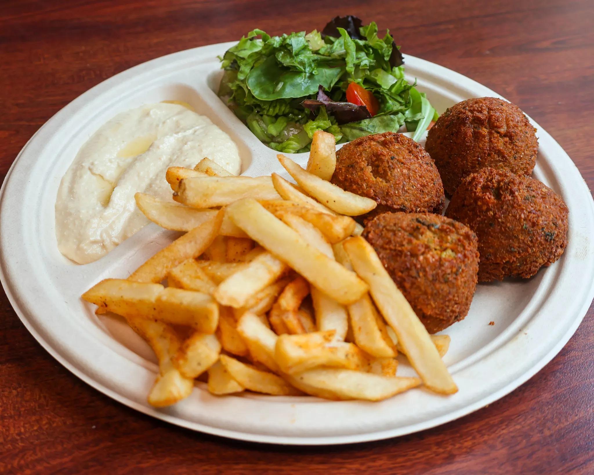 Falafel Plate.