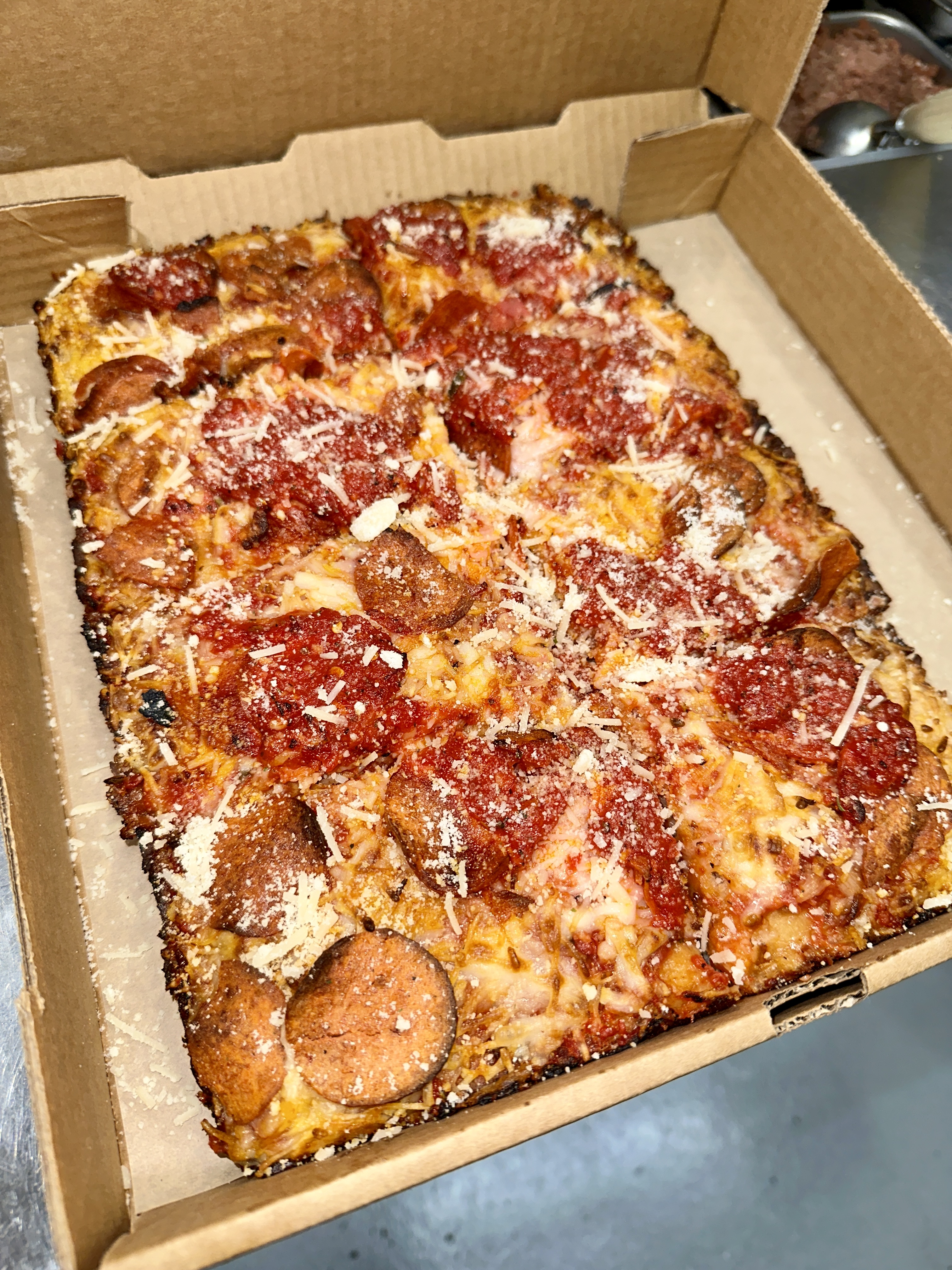 Deep Dish Pepperoni.