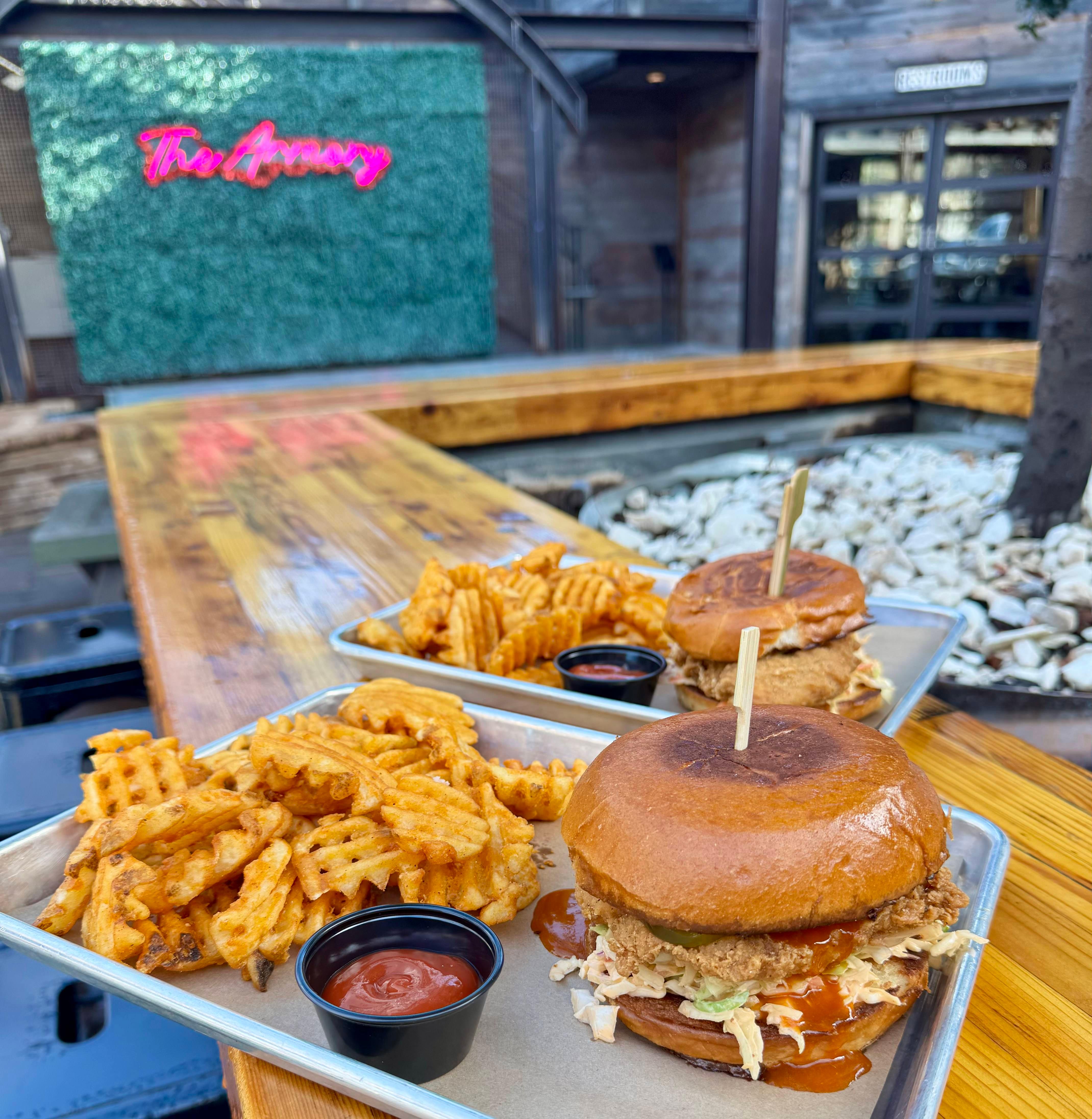 Armory Chicken Sandwich.