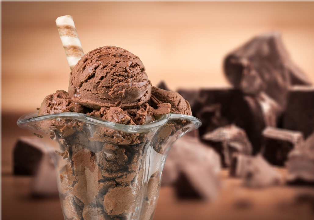 Chocolate Ice Cream.