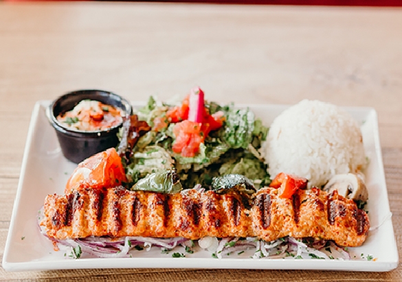 Chicken Adana Plate.