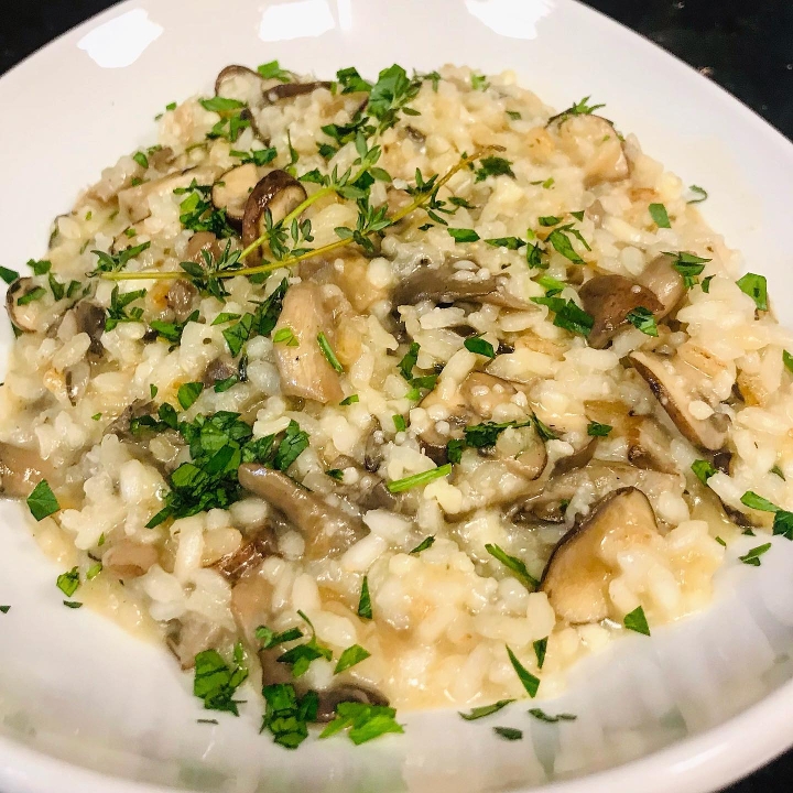 Wild Mushroom Risotto.