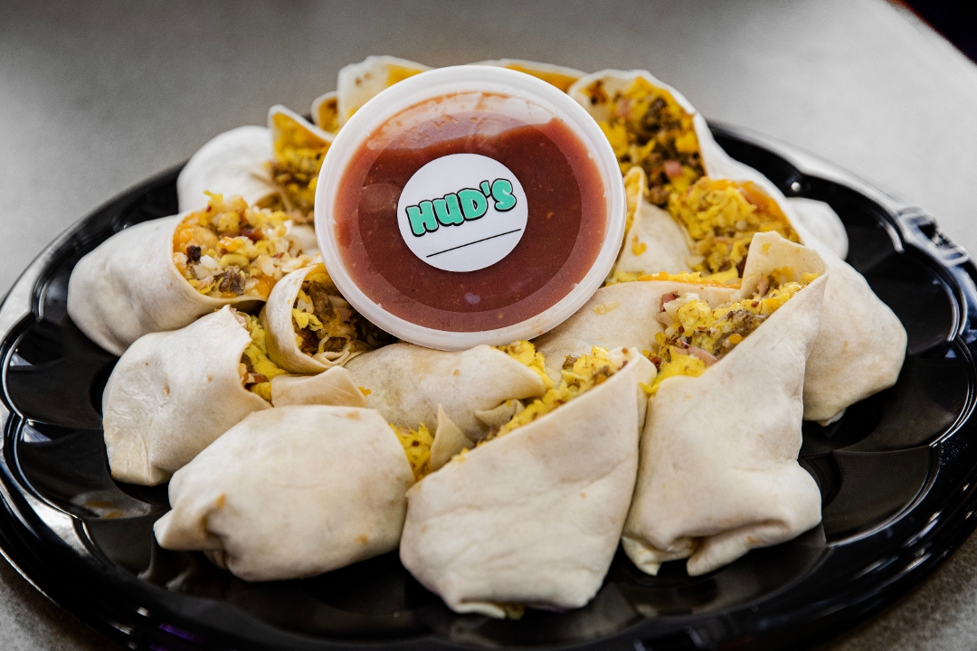 No Meat Breakfast Burrito*.