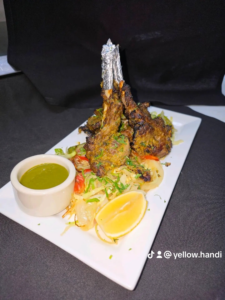 Tandoori Lamb Chops (4pcs).