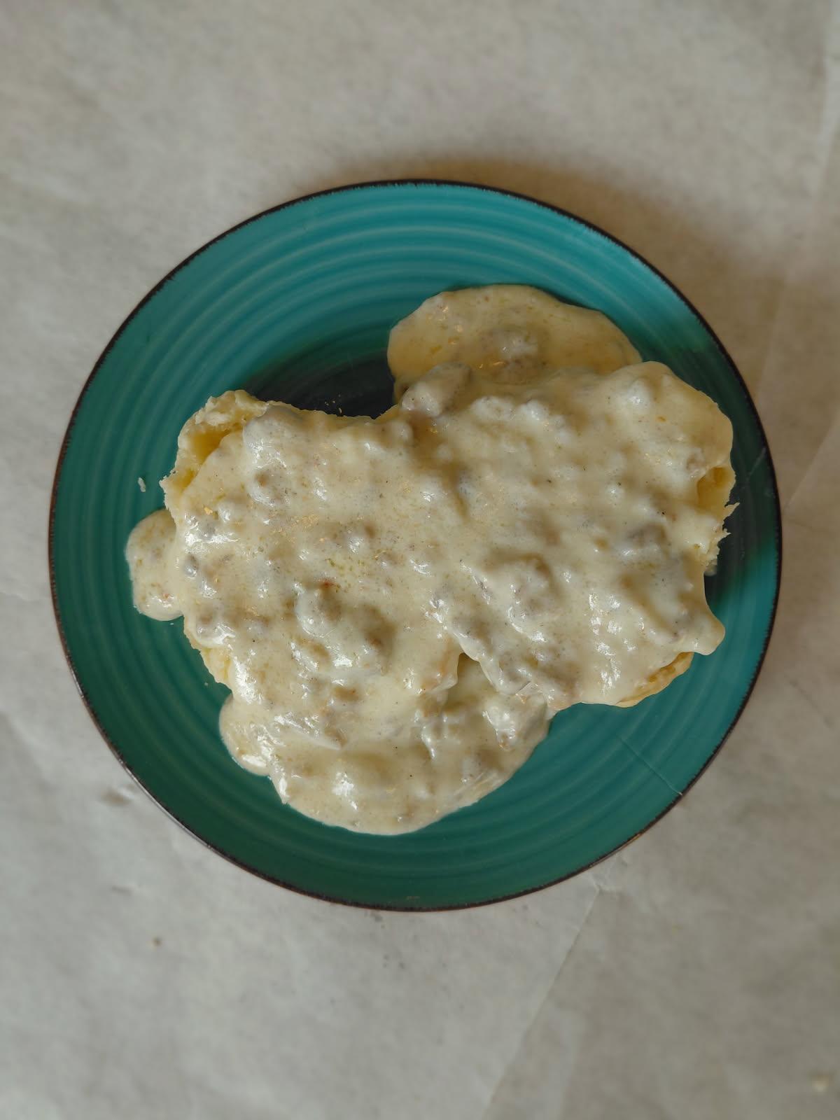 (1) Biscuit & Gravy.
