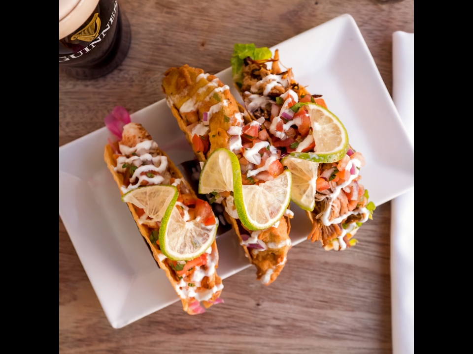 Taco Trio - Pulled Pork.