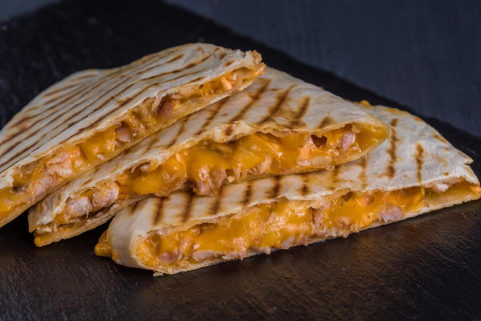 App Cheese Quesadilla.
