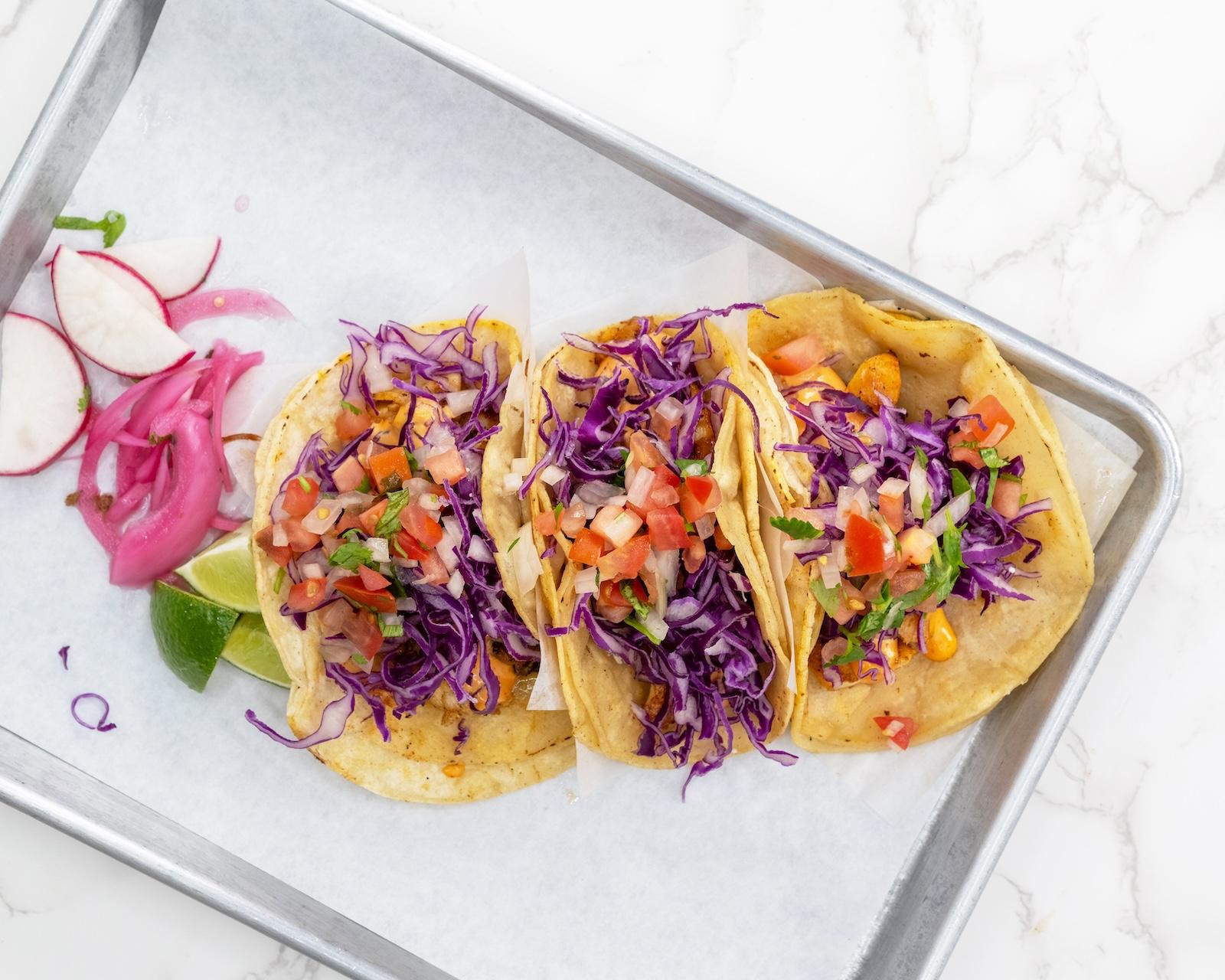 (2) Grilled Fish Tacos.
