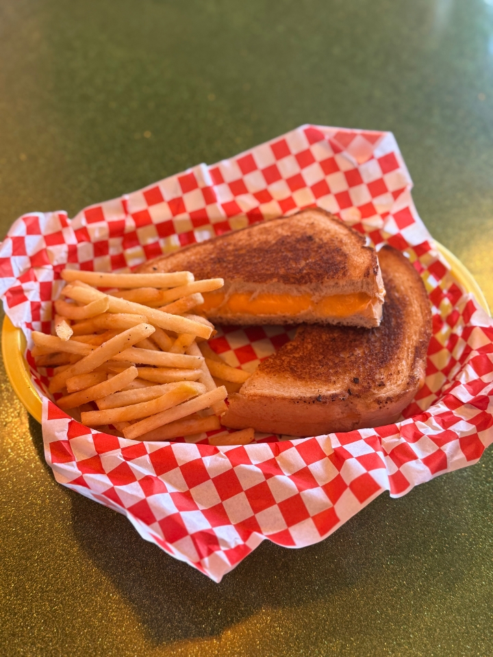 Kids Ooey Gooey Grilled Cheese.