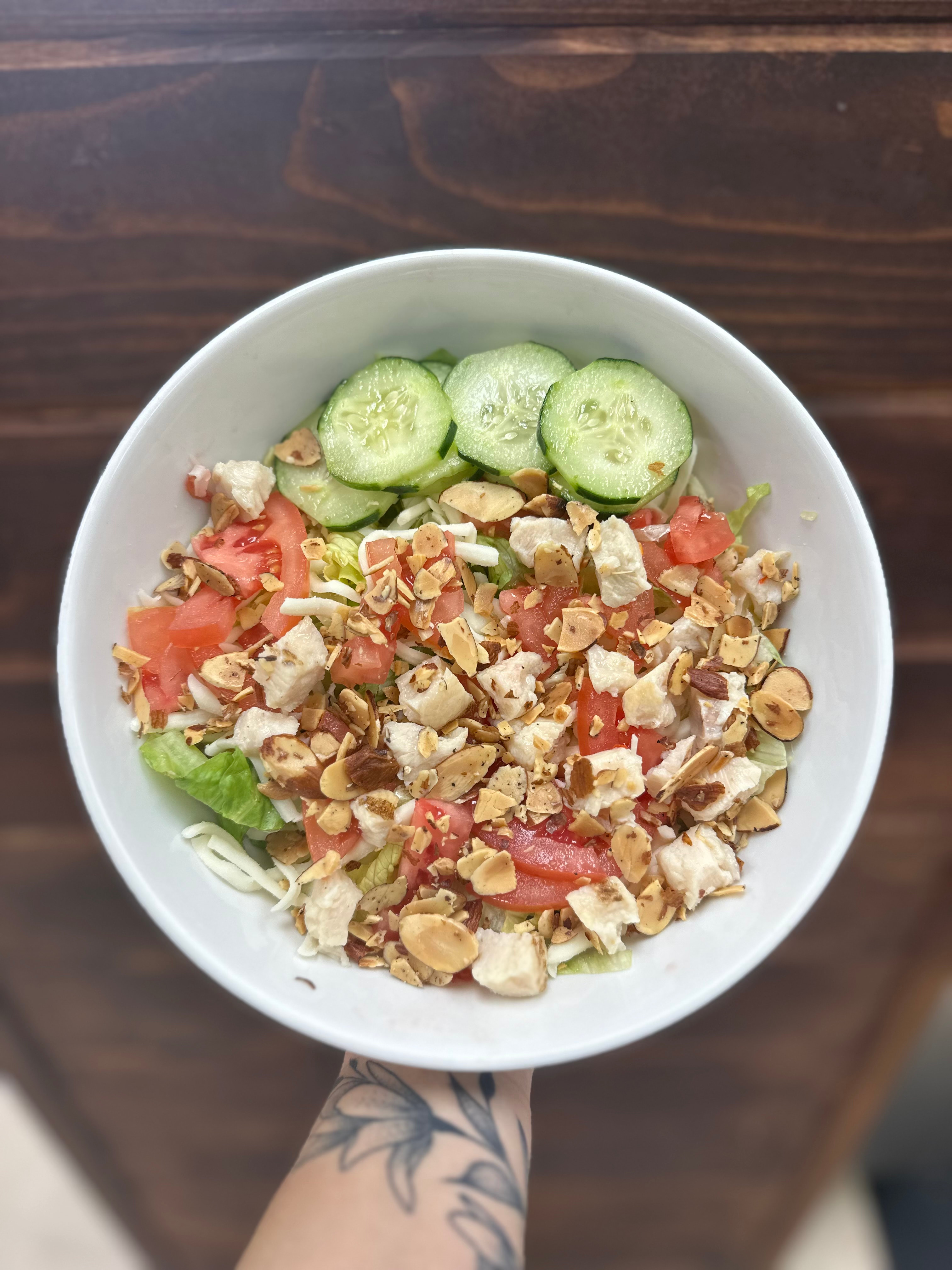 Chicken Almond Salad.
