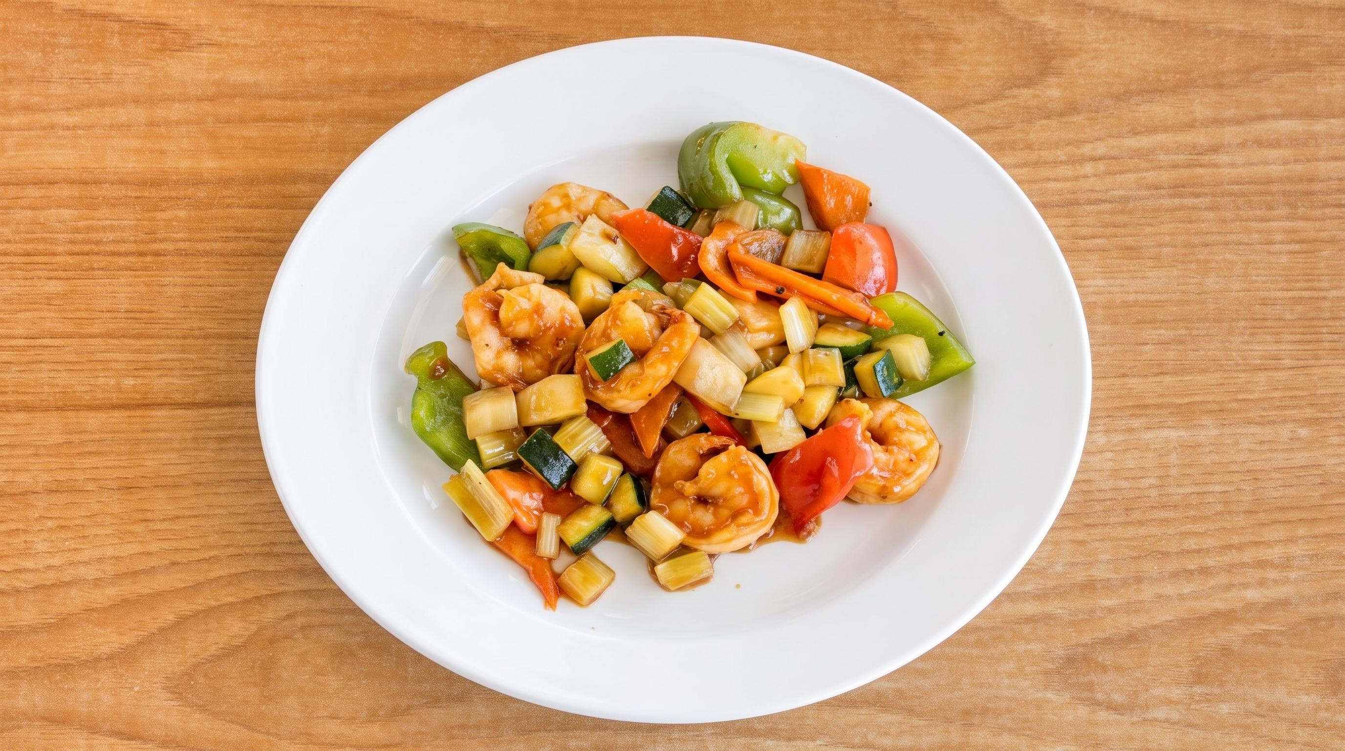 CASHEW SHRIMP.