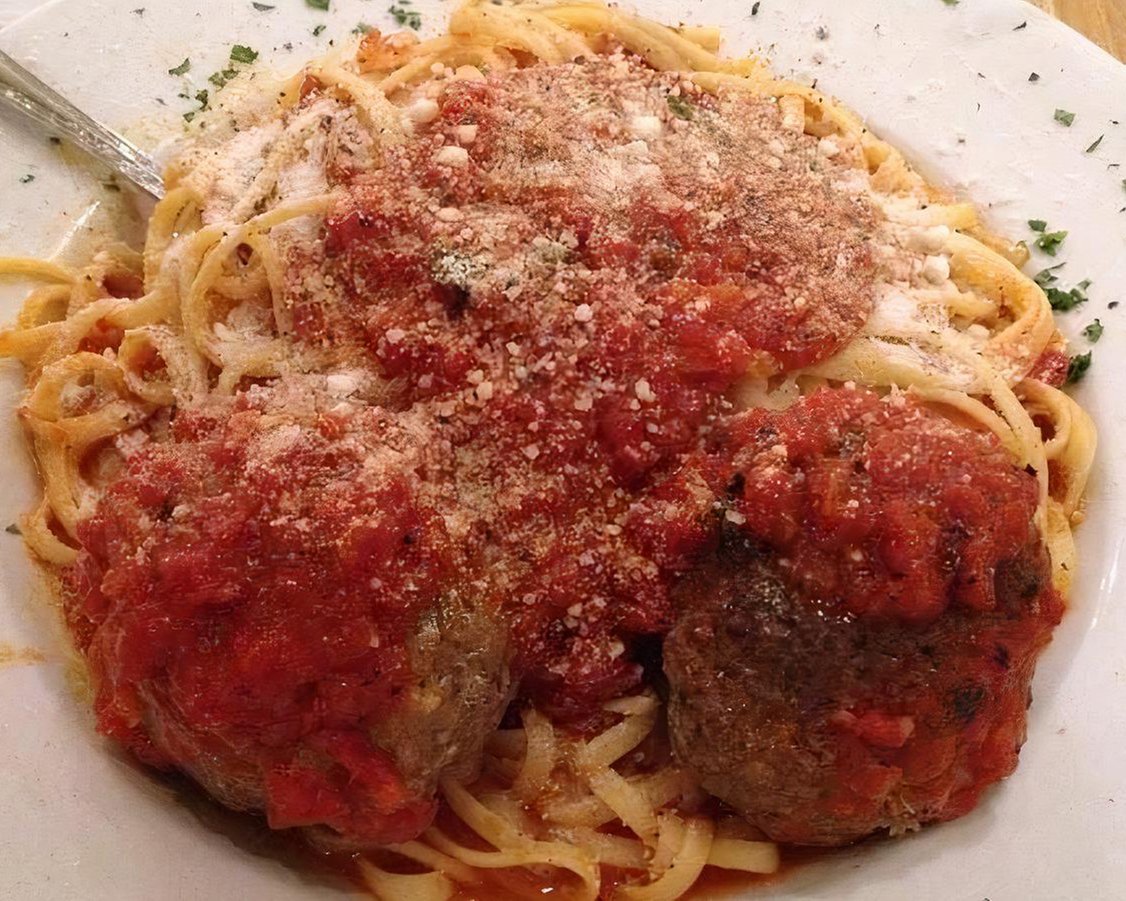 Pasta with Meatballs.