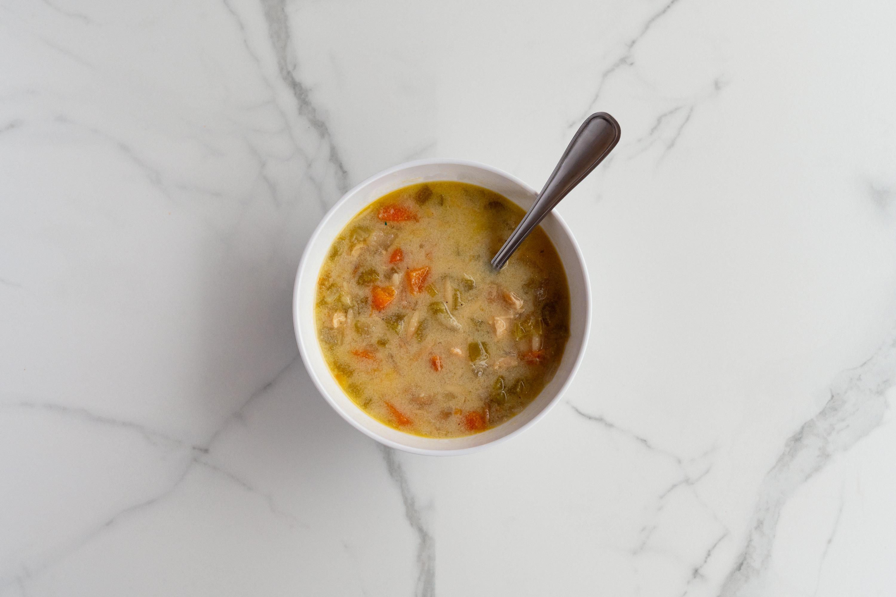 Kid's Avgolemono Cup.