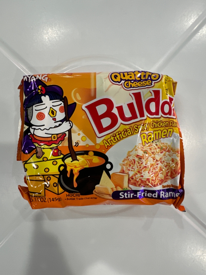 Buldak Quattro Cheese.