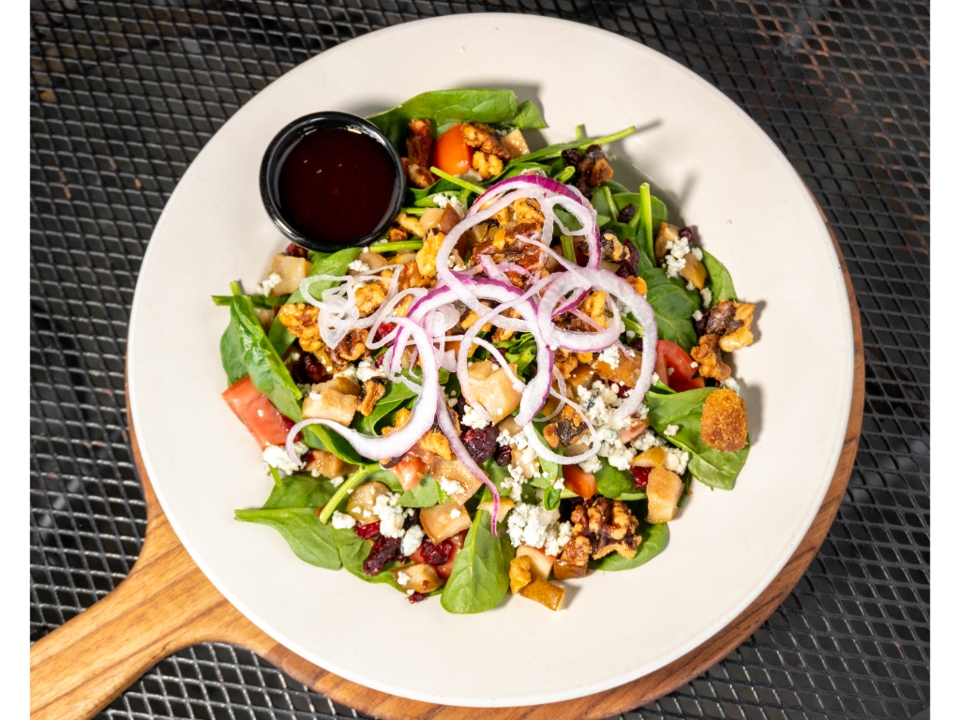 Pear & Gorgonzola Salad.