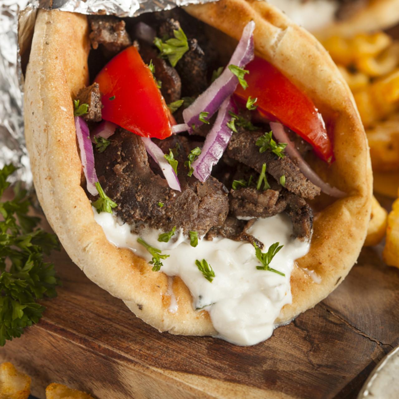 Gyro Sandwich.