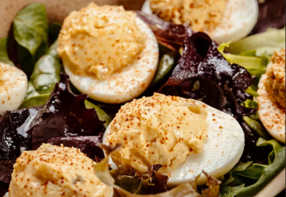 DEVILED EGGS.