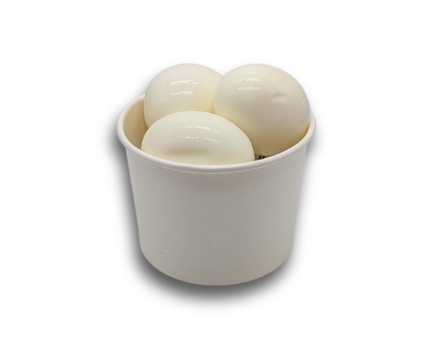 Hard Boiled Eggs.
